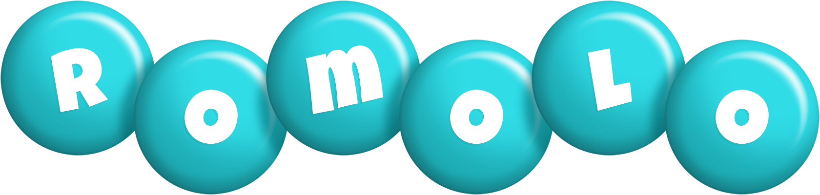 Romolo candy-azur logo