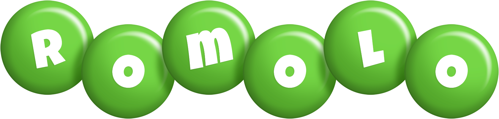 Romolo candy-green logo