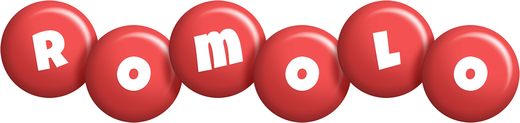 Romolo candy-red logo