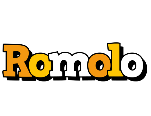 Romolo cartoon logo