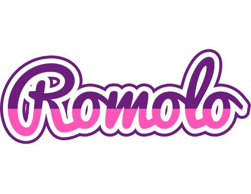 Romolo cheerful logo