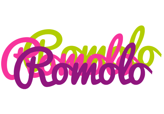 Romolo flowers logo