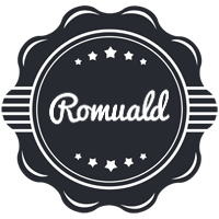 Romuald badge logo