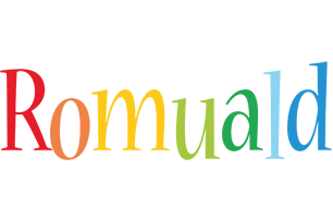 Romuald birthday logo