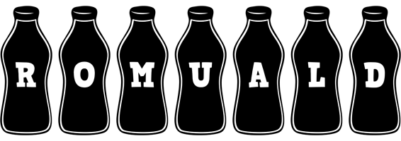 Romuald bottle logo