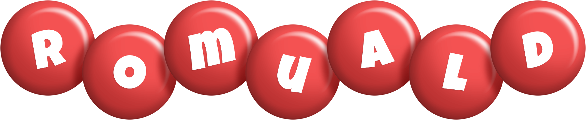 Romuald candy-red logo