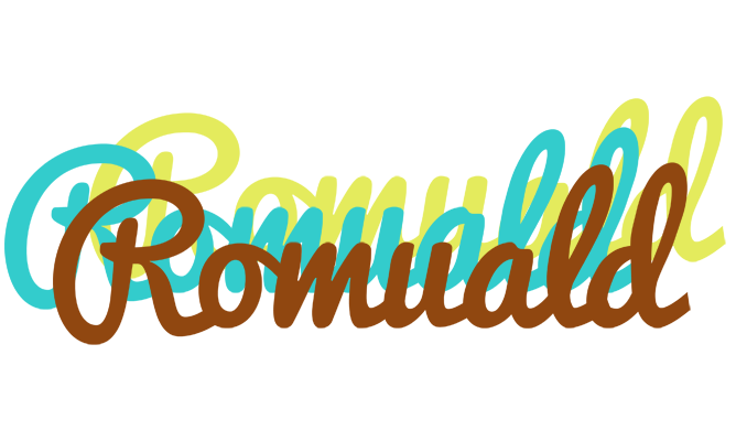 Romuald cupcake logo