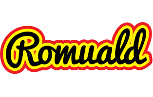 Romuald flaming logo