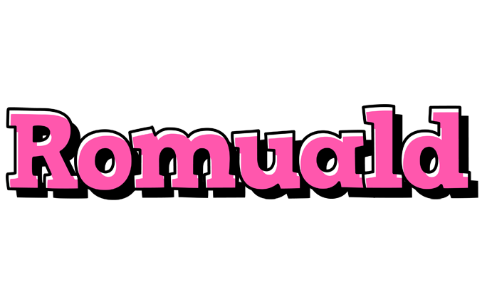 Romuald girlish logo