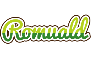 Romuald golfing logo