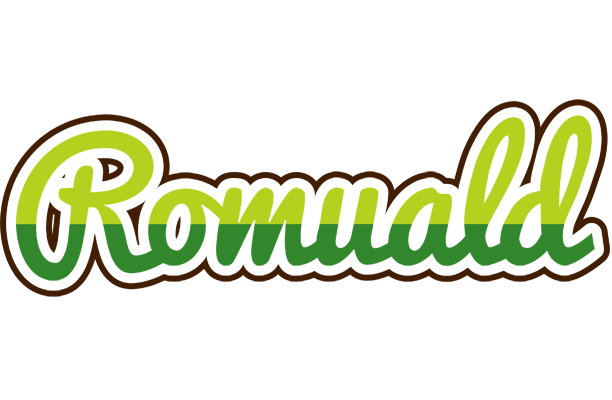 Romuald golfing logo
