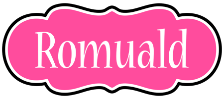 Romuald invitation logo