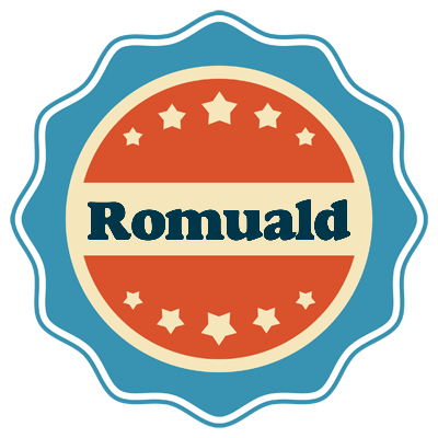 Romuald labels logo