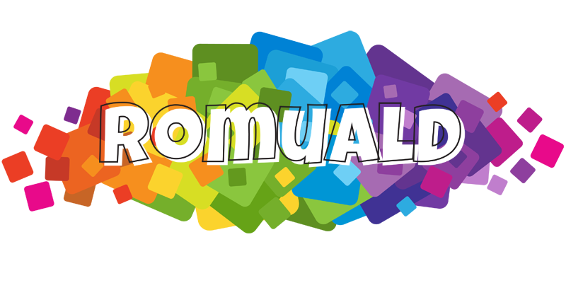 Romuald pixels logo