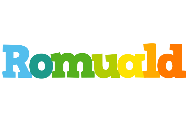 Romuald rainbows logo