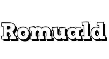 Romuald snowing logo