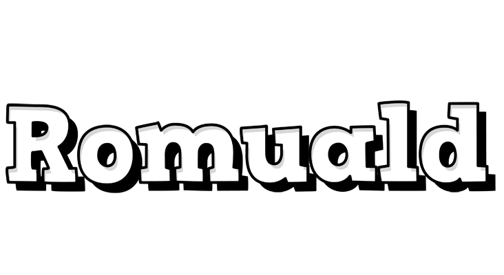 Romuald snowing logo
