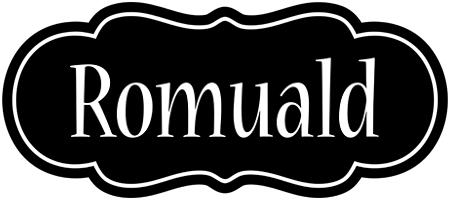 Romuald welcome logo