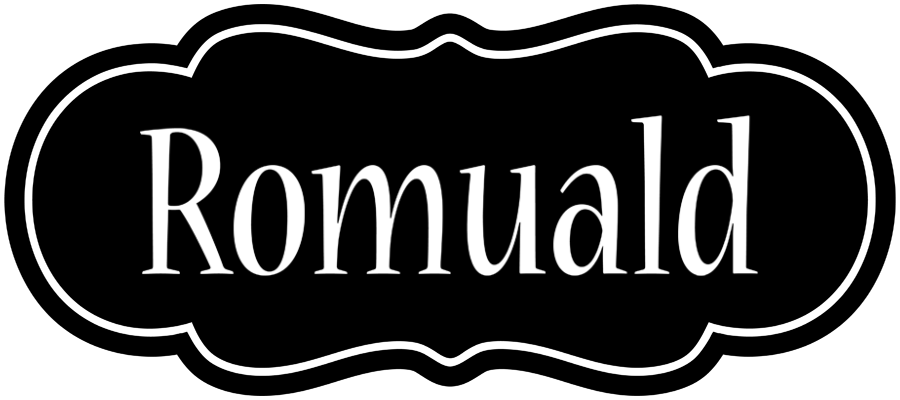 Romuald welcome logo