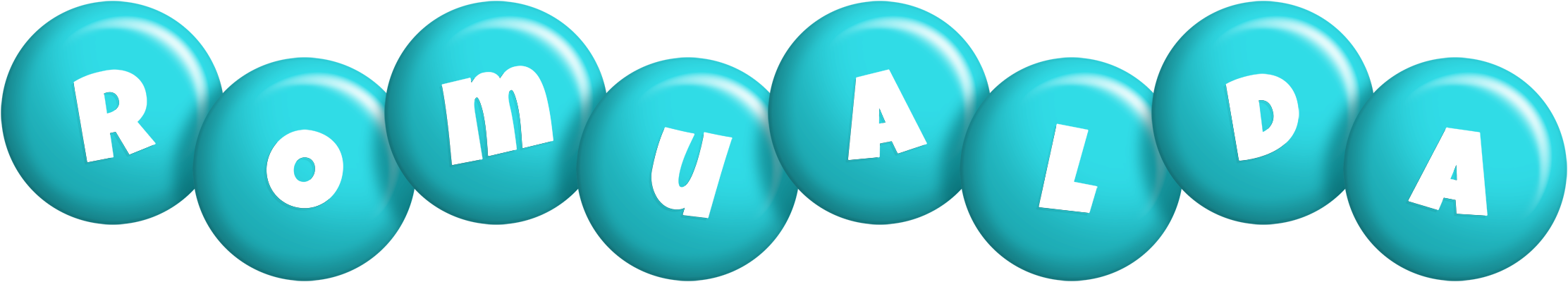 Romualda candy-azur logo