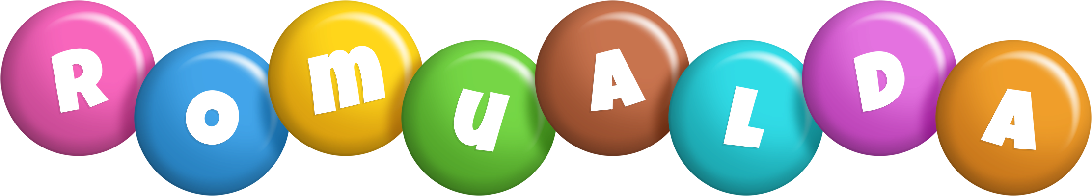 Romualda candy logo