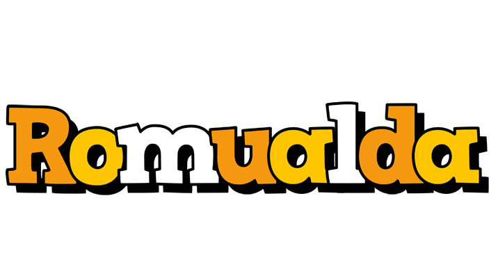 Romualda cartoon logo