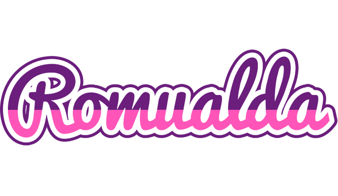 Romualda cheerful logo