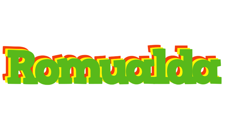 Romualda crocodile logo