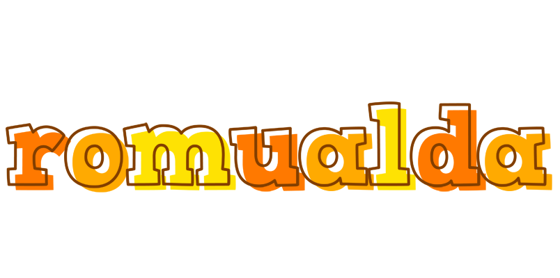 Romualda desert logo