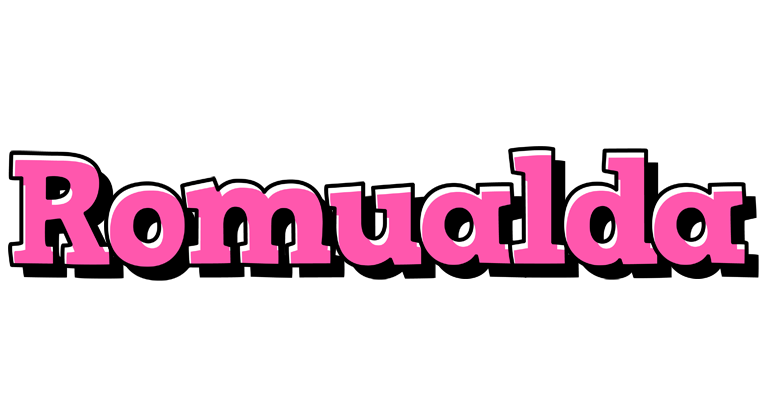Romualda girlish logo
