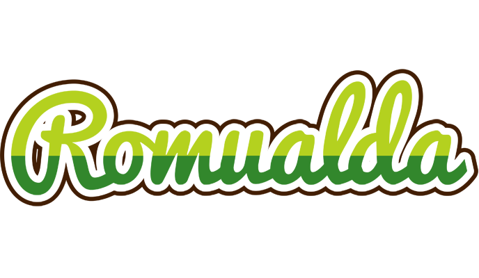 Romualda golfing logo