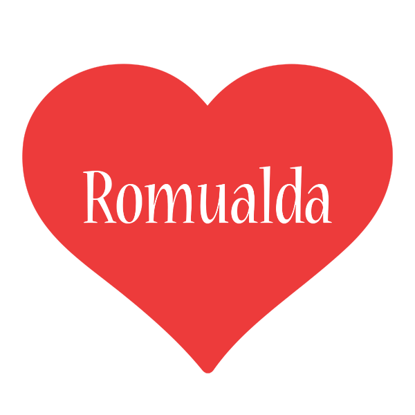 Romualda love logo