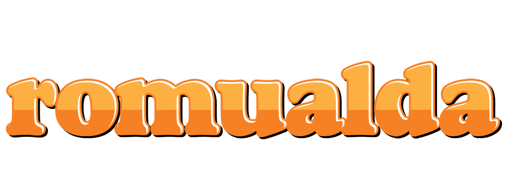 Romualda orange logo