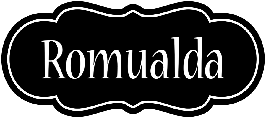 Romualda welcome logo