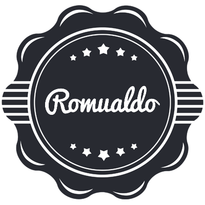 Romualdo badge logo