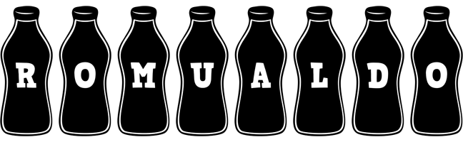 Romualdo bottle logo