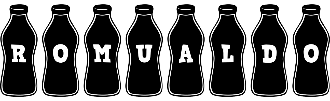 Romualdo bottle logo
