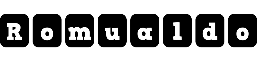 Romualdo box logo