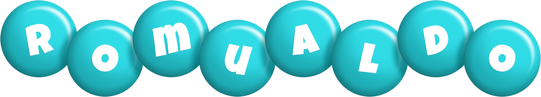 Romualdo candy-azur logo