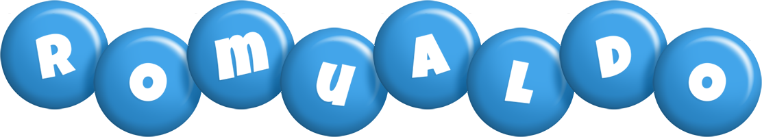 Romualdo candy-blue logo