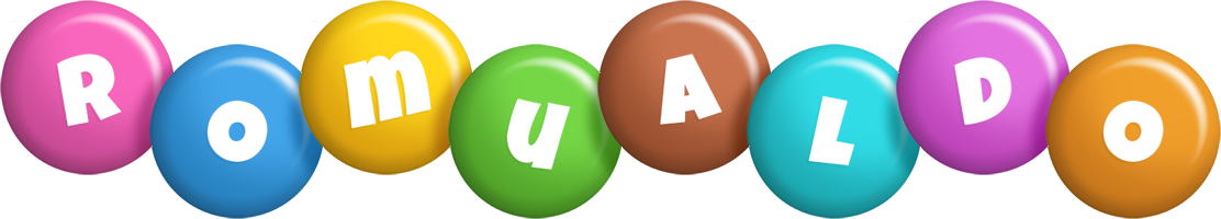 Romualdo candy logo