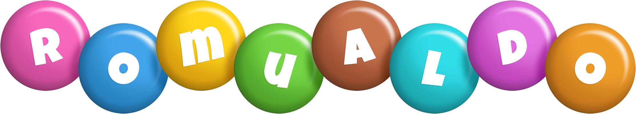 Romualdo candy logo