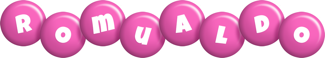 Romualdo candy-pink logo