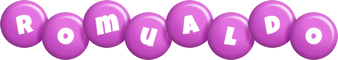 Romualdo candy-purple logo
