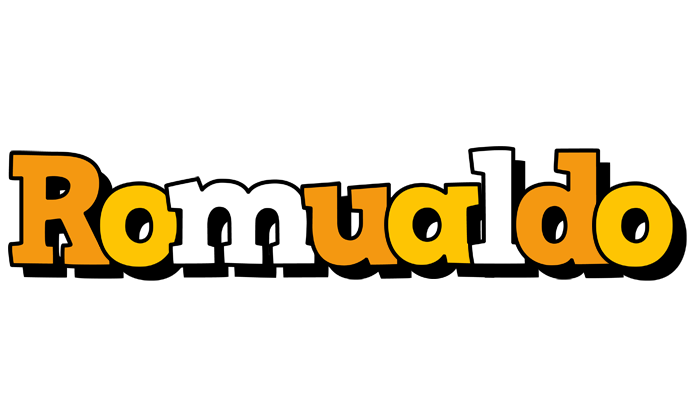 Romualdo cartoon logo