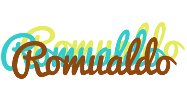 Romualdo cupcake logo