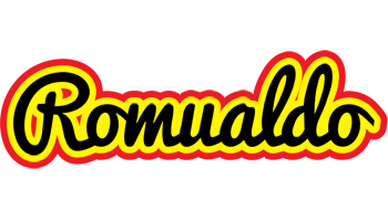 Romualdo flaming logo