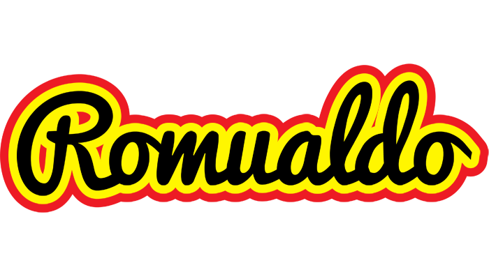 Romualdo flaming logo