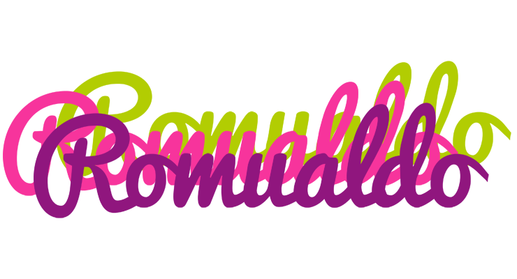 Romualdo flowers logo