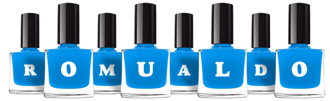 Romualdo glossy logo